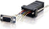 C2G 02947 RJ45 to DB9 Male Serial RS232 Modular Adapter, Black, 1.5 Inch