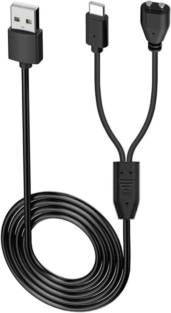 Kissmart Charger for Jugbow/Delupet/Yawpet Dog Training Collar, Magnetic Charging Cable for Shock Collar