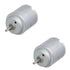 Fielect 3V DC Motor 14000RPM Electric Motor Micro Motor Round Shaft for
