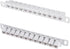 GeeekPi 12 10inch 0.5U CAT6 T1/T0/T2/T1 Plus/T0 /TL1 10 Inch Port Patch Panel, Network Patch Panel for DeskPi RackMate