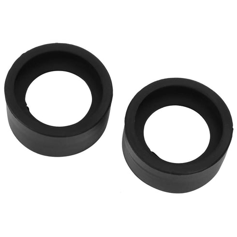 2PCS KP-H2 Flat Angle Microscope Goggle, 32-36mm Diameter Eyepiece Cover, Soft Rubber Binocular Eye Cups