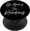 Cute Go Away I'm Reading PopSockets Standard Grip for Book Lovers