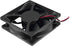 2Pcs 12V 80mm x 80mm x 25mm Brushless Cooling Fan, 3.14in 0.98in for PC Computer Case CPU Coolers