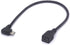 Mini USB Female to Micro USB Left Cable Cord - 90 Degree B Connector Adapter for MP3 Camera
