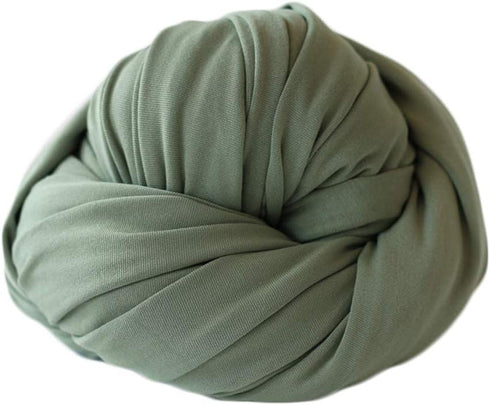 Zeroest Newborn Photography Stretch Wrap for Boys and Girls, Photo Prop Blanket (Green)