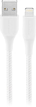 INSIGNIA USB to Lightning Charge/Sync Cable for iPhone ipad iPod (1 ft, Moon Grey)