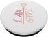 Lacrosse Stick Lax Girl Player Mom Goalie Wife Women Gift PopSockets Swappable PopGrip