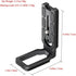 HuaerHui DSLR Camera L-Shaped Bracket Mount, Arca-Swiss Vertical Horizontal Switching Quick Release Plate for Canon