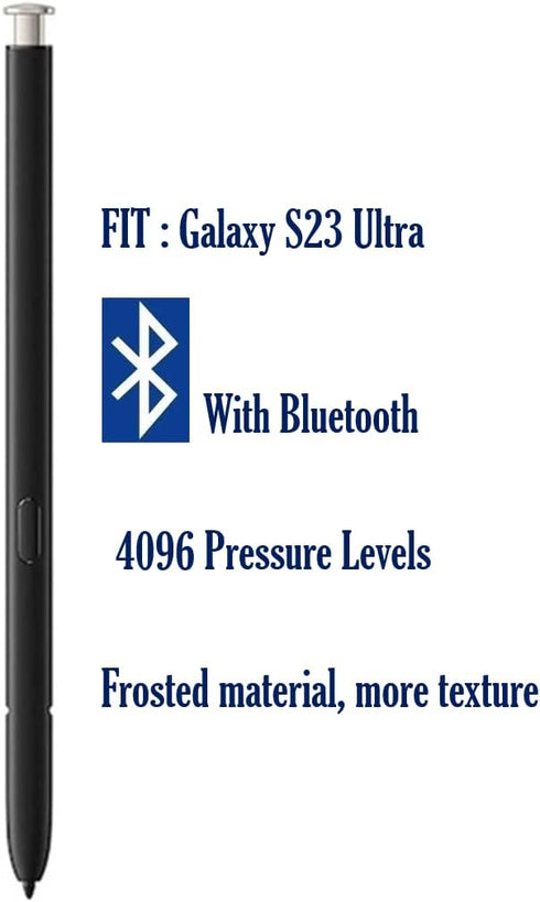 Galaxy S23 Ultra S Pen with Bluetooth, Replacement for Samsung Galaxy S23 Ultra (Cream)