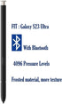 Galaxy S23 Ultra S Pen with Bluetooth, Replacement for Samsung Galaxy S23 Ultra (Cream)