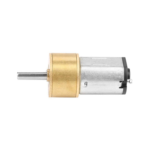 6V 60 RPM/100 RPM/300 RPM/600 Toy(300RPM) DC RPM Micro Speed Reduction Motor Micro Metal Gear Box for RC Car Robot DIY