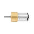 6V 60 RPM/100 RPM/300 RPM/600 Toy(300RPM) DC RPM Micro Speed Reduction Motor Micro Metal Gear Box for RC Car Robot DIY