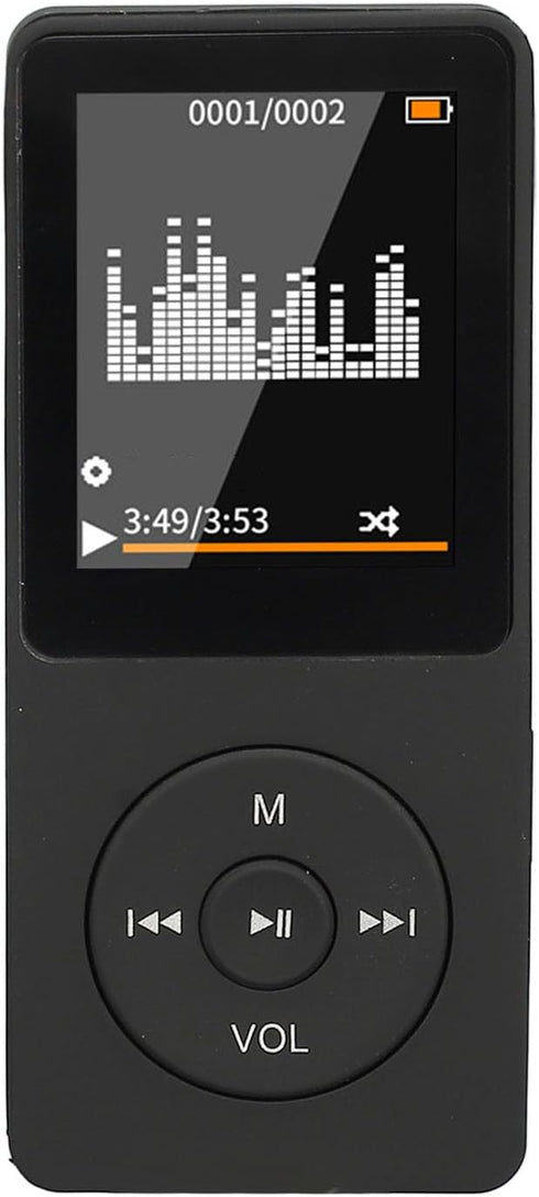 Diyeeni Bluetooth MP3 Player, Compact Music Player with 1.8in Screen, Built in Speaker,