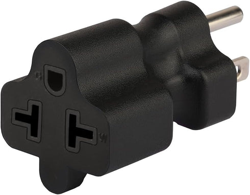 TEWOXIN 3 5-15P 5-20R/6-15R/6-20R Adapter,4-in-1 15A 20A 125V 250V PCS NEMA to Power Converter for Server Rack,EV
