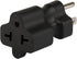 TEWOXIN 3 5-15P 5-20R/6-15R/6-20R Adapter,4-in-1 15A 20A 125V 250V PCS NEMA to Power Converter for Server Rack,EV