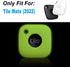 Geiomoo Silicone Case for Tile Mate 2022 Tracker, Soft Flexible Scratch Resistant Cover with Carabiner (Fluorescent Green)