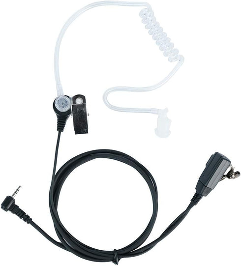 Caroo Earpiece Headset with Mic PTT for Uniden GMR Walkie Talkie 1 Pin MR5089-2CKHS SX507-2CKHS GMR1636-2C