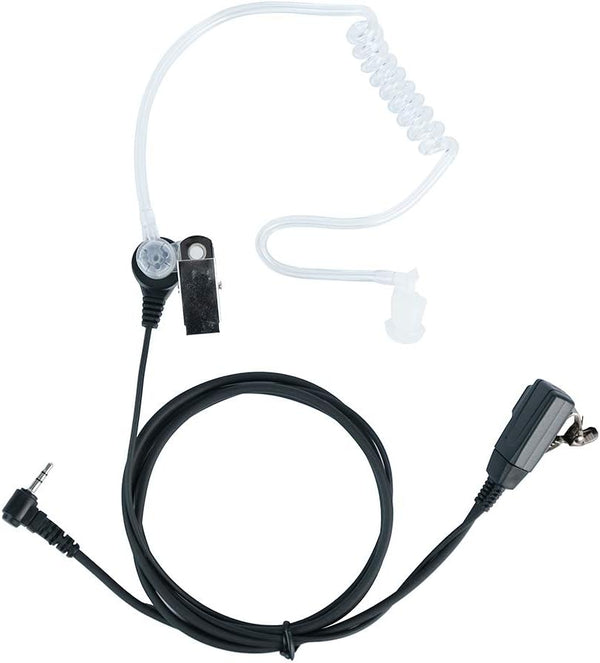 Caroo Earpiece Headset with Mic PTT for Uniden GMR Walkie Talkie 1 Pin MR5089-2CKHS SX507-2CKHS GMR1636-2C