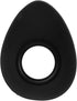 ZJchao Ergonomic Right-Angle Lens Cup for Cameras Non-Slip Rubber + ABS Viewfinder Adapter, Compact & Lightweight