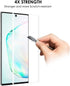 3 Pack Galaxy Note 10 Screen Protector, UV Full Screen Adhesive Tempered Glass for Samsung Note 10 6.3 inch