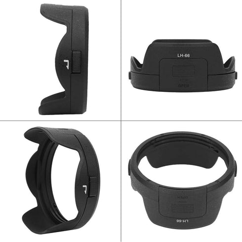 VBETSLIFE LH 66 Plastic Camera Mount Lens Hood, Lens Cover Lens Lens Hood Replacement for Olympus M.ZUIKO ED 12-40mm F2.8 Lens