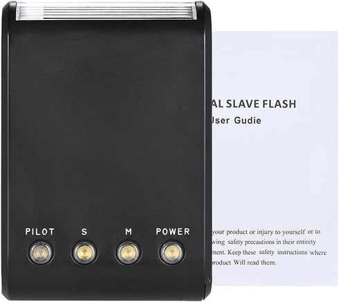 WS-25 Professional Mini Digital Slave Flash Speedlite On-Camera Flash with Universal Hot Shoe GN18 for Canon Nikon