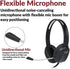 Cyber Acoustics Stereo USB Headset (AC-4006), Noise Canceling Microphone for PC & Mac, Perfect for Classroom or Home