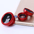 Toddmomy 2 Sets Clip-on Phone Camera Lens Kit, Wide Angle Macro Fisheye Mobile Camera Lenses for Smartphone