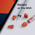 Pidynx Silicone Stylus Tip Protector/Top Button Cap Replacement for Logitech Crayon Pencil, Easy to Use & Remove
