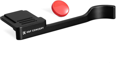 K&F CONCEPT Camera Thumb Grip with Red Shutter Button Compatible with FUJIFILM
