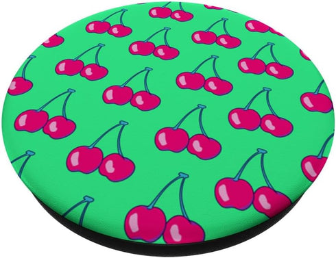 Gothic Punk Cherry Cute Cherries Fruit Aesthetic PopSockets Standard PopGrip