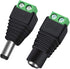 10 Pairs 12V 5A DC Power Plug Connectors - 5.5mm x 2.1mm Male & Female Jacks for LED Strips, CCTV, Security