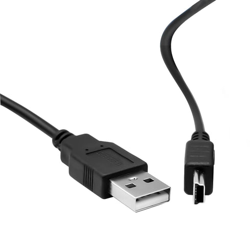 OneTouch Verio IQ Blood Glucose Meter Replacement USB Charger Cable - Black (Not for Verio Flex Models)