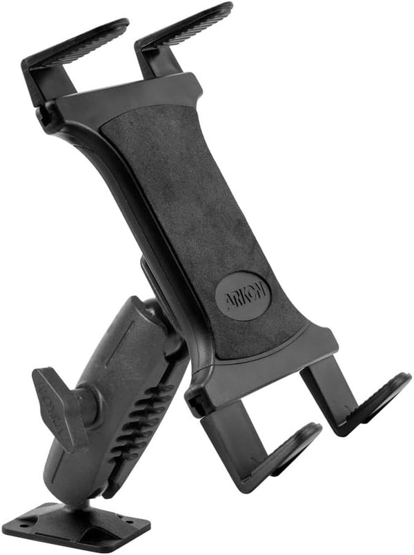 ARKON Mounts Heavy Duty Drill Base Tablet Mount, Professional-Grade Durability, Fits iPad and Samsung Tablets