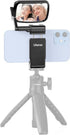 ULANZI Smartphone Selfie Mirror Phone Holder Clip Mount for iPhone 16 15 14 13 12 Pro Max Mini, Vlogging Accessories