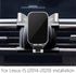 LUNQIN 2014-2020 is300 is350 is250 is200t Car Phone Holder for Lexus is Auto Interior Accessories Best Cell Phones