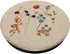 Cute Simple Wildflowers Pattern Design Floral on Beige PopSockets Standard PopGrip