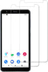 2 Pack Compatible with ZTE Gabb Z2 Smartphone Screen Protector, Scratch Resistant, HD Clear, Case Friendly, Tempered
