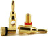 Monoprice 24k Gold Plated Speaker Banana Plugs, Open Screw Type, 1 Pair