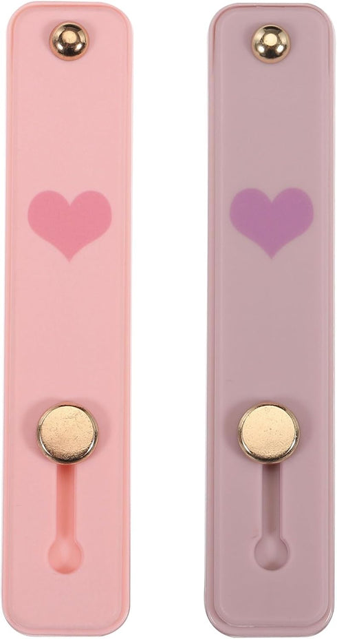 MECCANIXITY 2 Pcs Phone Loop Finger Holder Silicone Phone Strap Grip Holder Cell