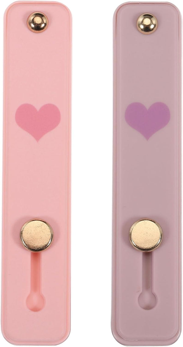 MECCANIXITY 2 Pcs Phone Loop Finger Holder Silicone Phone Strap Grip Holder Cell