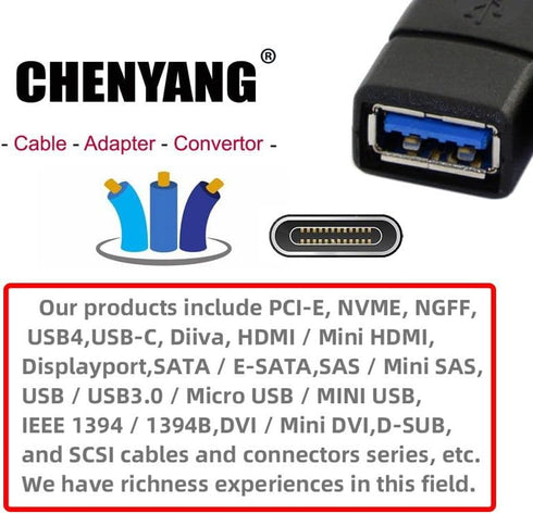 Chenyang Micro SD to SD Card Extension Adapter, SD TF to SD Memory Card Adapter