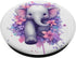 PopSockets Standard PopGrip, Cute Baby Elephant Colorful Animal Lover