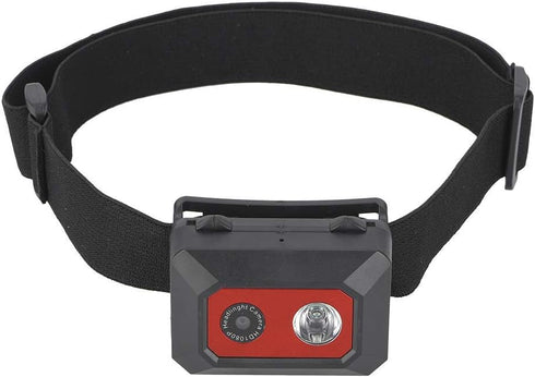 VBESTLIFE F18 Night Vision Head-Mounted 1080P Sports Camera with LED Light for Outdoor