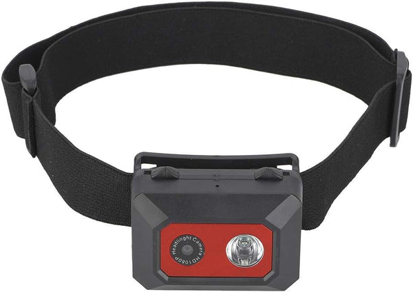 VBESTLIFE F18 Night Vision Head-Mounted 1080P Sports Camera with LED Light for Outdoor