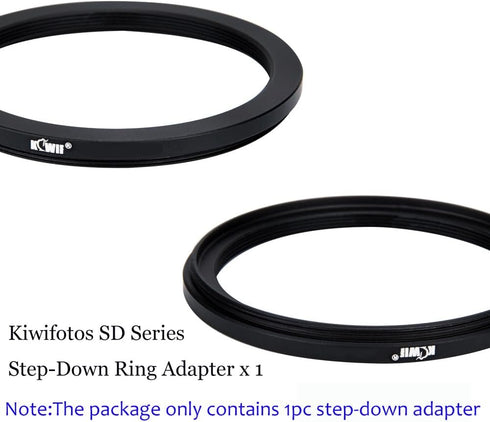 Kiwifotos 82mm-77mm Step-down Adapter Ring for Lenses (82mm Lens to 77mm Filter, Hood, Lens Converter and Other Accessories)