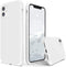 iPhone 11 Case - SURPHY Compatible with Thickening Design Liquid Silicone (with Microfiber Lining) - White
