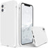 iPhone 11 Case - SURPHY Compatible with Thickening Design Liquid Silicone (with Microfiber Lining) - White