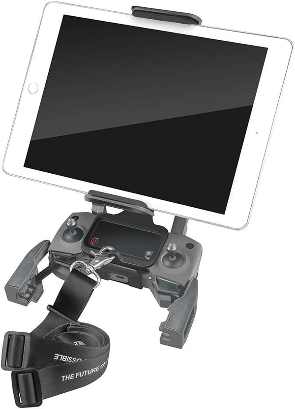 Hanatora 4-11 Inch Tablet Phone Front Holder Mount | Neck Lanyard for DJI Mavic Mini/Mini SE, Mavic 2 Pro