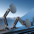 Tablet Phone Holder, Aluminum Alloy Car Phone Mount with Magnetic Suction, 360-Degree Rotation, Stable Laptop Stand (1
